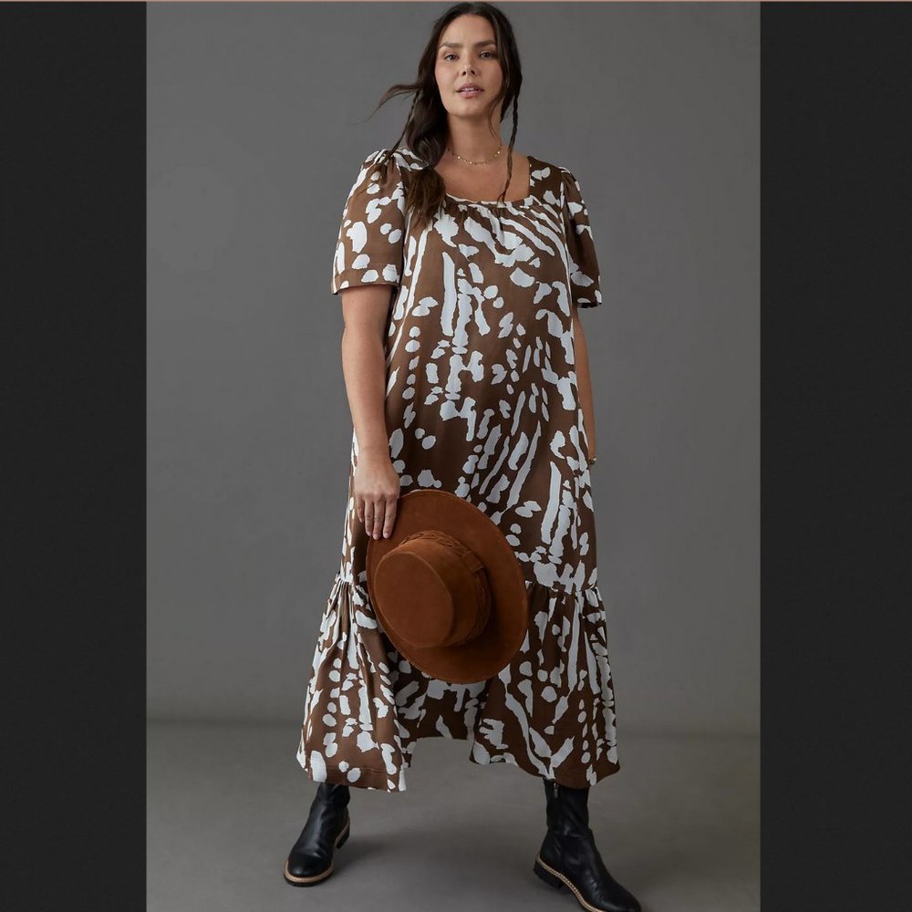 Anthropologie Maeve Lisabetta Maxi Dress 3X NWT